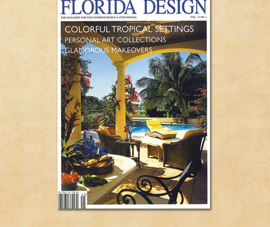 featured in florida design magazine